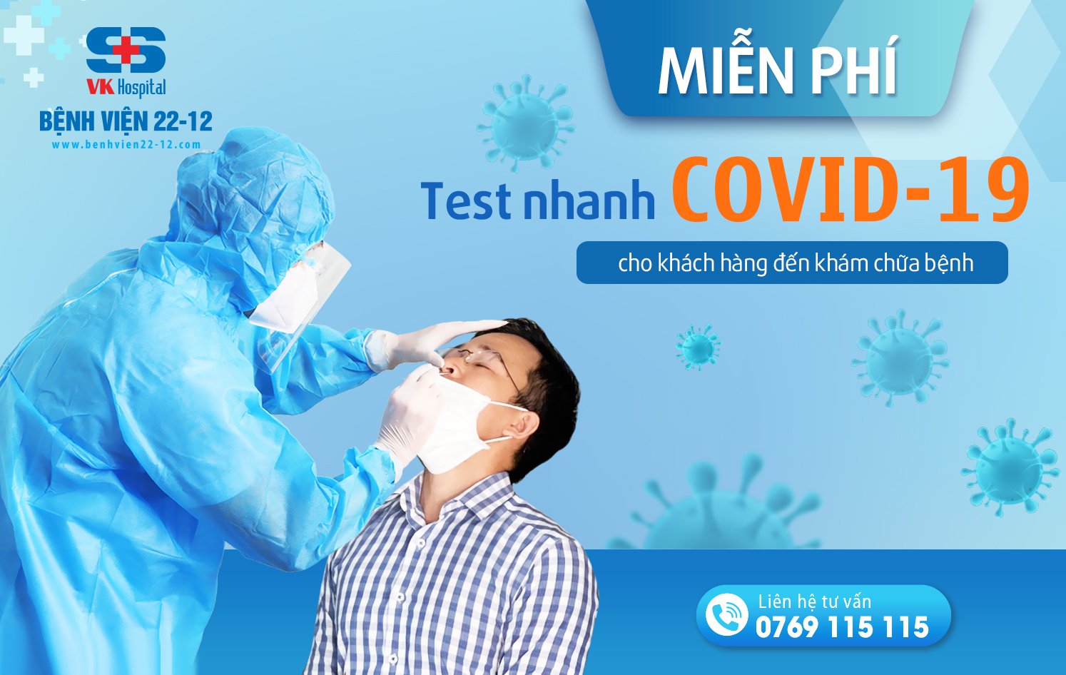 Bệnh viện 22-12 | Phân biệt các loại xét nghiệm covid