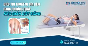 Điều trị thoát vị đĩa đệm bằng phương pháp kéo giãn cột sống