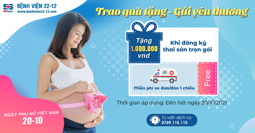 Ưu đãi thai sản trọn gói | Bệnh viện 22-12