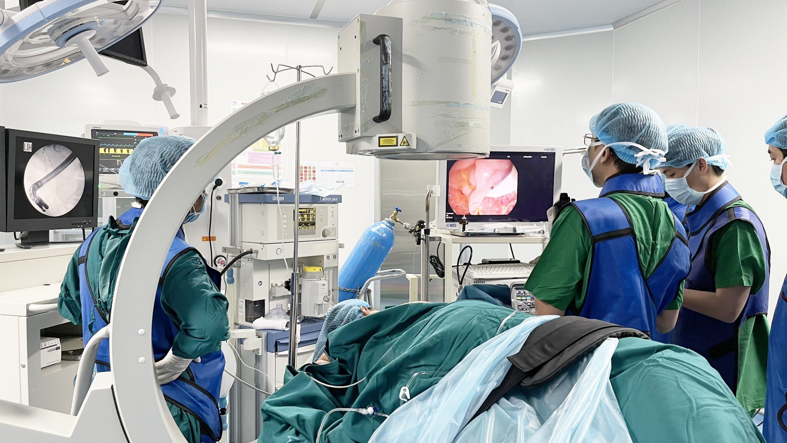 Bệnh viện 22-12 | Nội soi mật tụy ngược dòng (ERCP) ( lấy sỏi ống mật chủ, đặt stent đường mật)