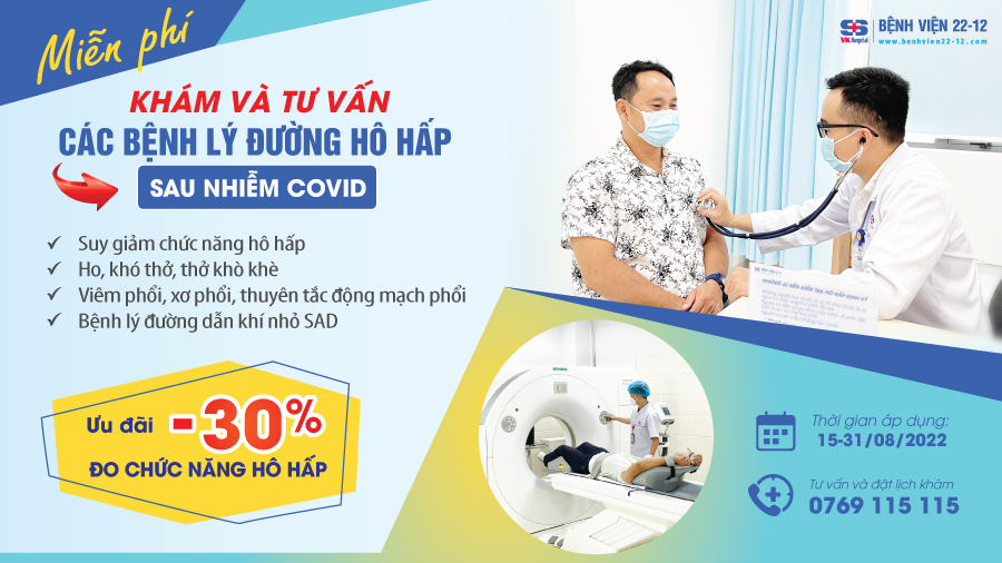 Bệnh viện 22-12 | Khám hô hấp Bệnh viện 22-12 | Khám hô hấp