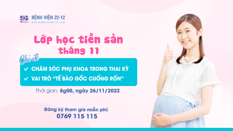 Bệnh viện 22-12 | Lớp hoc tiền sản tháng 11 Bệnh viện 22-12 | Lớp hoc tiền sản tháng 11