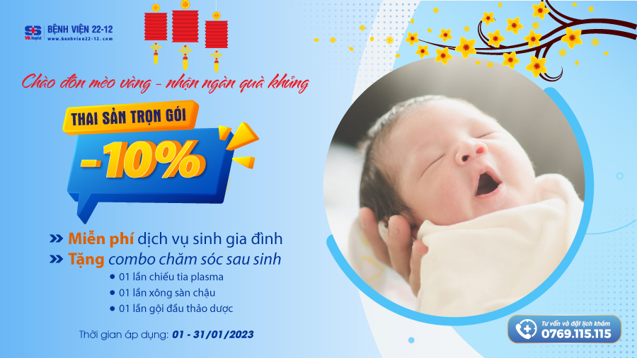 Bệnh viện 22-12 | ưu đãi thai sản tháng 1 Bệnh viện 22-12 | ưu đãi thai sản tháng 1