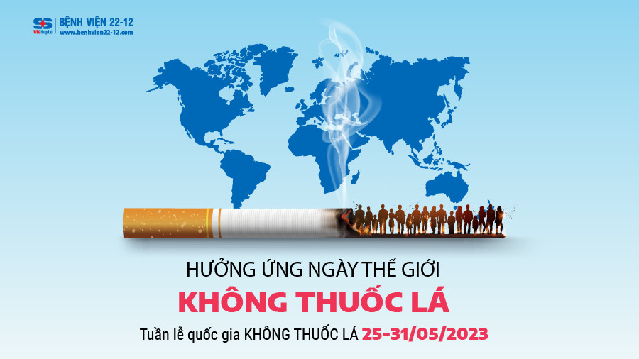 Bệnh viện 22-12| Ngày thế giới không thuốc lá Bệnh viện 22-12| Ngày thế giới không thuốc lá