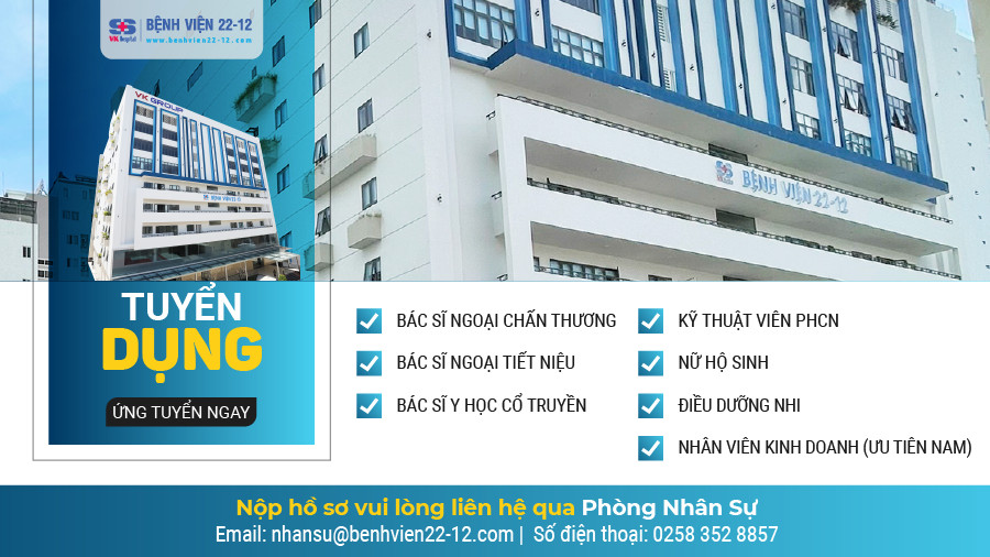 Bệnh viện 22-12 | Thông báo tuyển dụng Bệnh viện 22-12 | Thông báo tuyển dụng