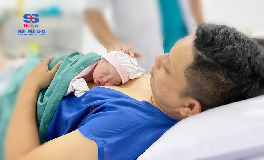 Bệnh viện 22-12/ Phương pháp chăm con Kangaroo Bệnh viện 22-12/ Phương pháp chăm con Kangaroo