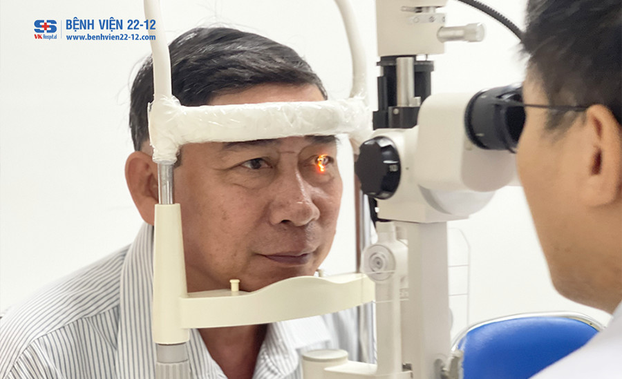 Bệnh viện 22-12 | Sàng lọc bệnh nhân đục thủy tinh thể