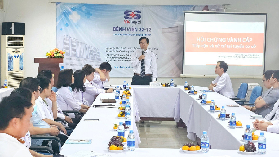 Bệnh viện 22-12 | Tập huấn chuyên môn Hội chứng vành cấp