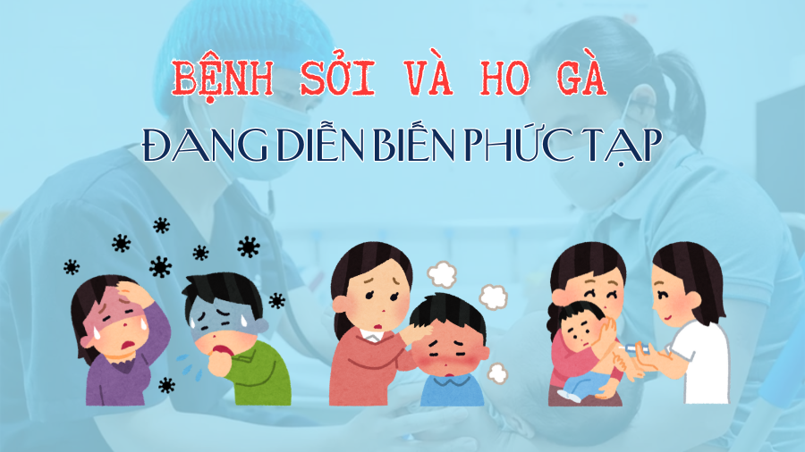 Bệnh Sởi Và Ho Gà Đang Diễn Biến Phức Tạp Bệnh Sởi Và Ho Gà Đang Diễn Biến Phức Tạp